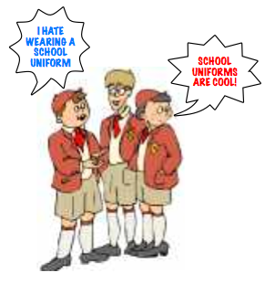 Arguments against school uniforms essay